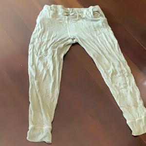 Army green joggers size L